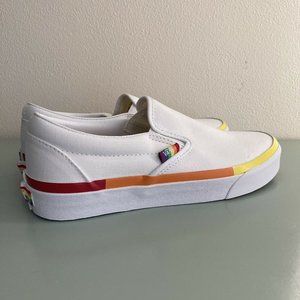Vans Classic Slip On Rainbow Womens Multiple Sizes